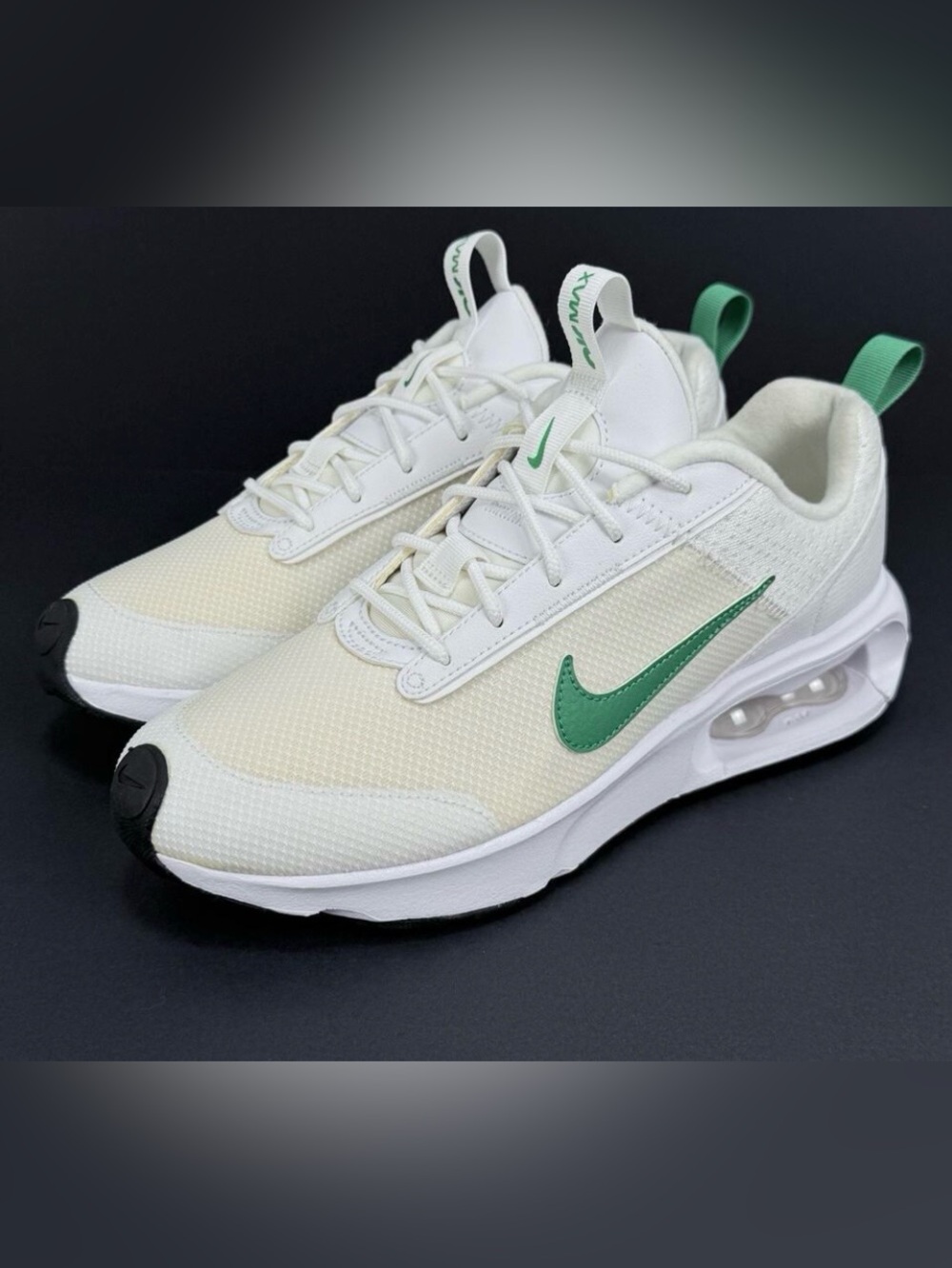 Nike Air Max INTRLK
Lite Women's 8 and 8.5 White Green Sneakers Running
Shoes